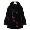Ropa de Invierno para Mujeres de Mediana Edad y Mayores, Abrigo Grueso de Nuevo Estilo con Forro de Polar, Chaqueta Acolchada de Algodón para Señoras Mayores, Ropa de Abrigo Cálida para Madres
