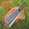 Cuchillo para cortar leña, Cuchillo para cortar leña de acero especial forjado a mano, Cimitarra, Hoz con agujero para hierba, Cuchillo de acero al manganeso para exteriores, Cuchillo para cortar árboles y bambú, Siega