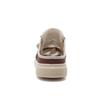 Transfronteiriço Kt283 Estilo Coreano Malha Transparente Recortada Verão 2024 Novo Estilo Estudantes Femininas Casuais Versáteis Meio Arrastão Sapatos Femininos