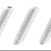 Hilo de Seda de Hielo de Tres Hebras para Tejer Sombreros, Bolsos de Ganchillo Hechos a Mano, Cojines Tejidos y Ganchos para Zapatos, con Hilo de Polipropileno Brillante