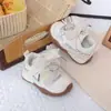 Zapatos de Caminar Transpirables Estilo Coreano para Niños Pequeños Decoración de Lazo de Dibujos Animados Zapatos Funcionales Antideslizantes Suela Suave Zapatos para Bebé