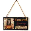 Amazon ebay Directo de Fábrica Caliente Festival de Fantasmas de Halloween Amistad Colgante de Madera Decoración Listado Artesanías