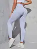 Pantalones de Fitness Transfronterizos Sin Costuras para Levantar Glúteos para Mujer, Control de Abdomen, Ajustados, Transpirables, de Secado Rápido, Sensación de Piel Desnuda, Pantalones de Yoga de Cintura Alta, Levanta Glúteos, Glúteos con Forma de Durazno