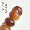 Nuevo Pulsera Raíz de Bodhi Estilo Chino Dunhuang con Cierre Ruyi para Mujer, Pulsera Budista Apilable de Cuentas de Bodhi de Doble Vuelta para Hombre