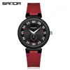Reloj de Cuarzo Sanda de Venta Caliente para Mujer, Moderno, Compacto, Versátil, Sencillo, Casual, Luminoso, Reloj para Mujer al por Mayor