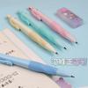 Tianzhuo TM02930 lápis móvel de postura positiva com pegada de correção de golfinho lápis automático 2.0 caneta de prática de caligrafia para alunos do ensino fundamental