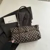 Transfronterizo Nuevo 2026 Bolso de Mujer Lunares Bolso de Hombro Simple Fresco Bolso de Hombro Único Gran Capacidad Bolso Tote para Viajes de Negocios Moderno