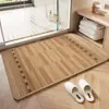 Alfombrilla de Baño de Espuma con Rejilla Modelo Nuevo 2026, Absorbente de Agua, Secado Rápido, Antideslizante, Resistente a la Suciedad para la Entrada del Baño