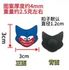Encantos Creativos de Zapatos de Dibujos Animados DIY Desmontables de Goma Suave de PVC Decoraciones para Zapatos Crocs