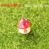 Musgo micro paisajismo suculenta casa de champiñones decoración Mini champiñón micro paisajismo flor ornamental Casa paisajismo material DIY