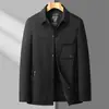 Traje Tang Chaqueta de Plumas para Hombre Estilo Chino de Alta Gama Engrosada Casual para Hombres de Mediana Edad y Mayores Chaqueta Engrosada Suelta Casual Estilo Chino