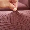 Juego de fundas de silla jacquard de cobertura total, funda para taburete de uso doméstico, funda integrada para asiento y respaldo, apto para todas las estaciones, suministro directo transfronterizo