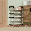 Sapateira para Uso Doméstico em Quarto, Varanda, Sala de Estar, Entrada; Prateleira de Armazenamento Integrada, Sapateira Dobrável de Chão, Sapateira de Mesa para Cozinha