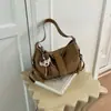 Bolso tote de color liso de diseño exclusivo muy elegante para mujer, nuevo modelo de moda otoño 2026 para ir al trabajo, de hombro y cruzado