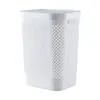 Cesta de plástico para ropa sucia cesto de lavandería sucio no 12 blanco gris oscuro un montón Jin Wu Pai