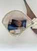 Bolsa de Cosméticos Jacquard Nuevo en Relieve Personalizada de Gran Capacidad Bolsa Pequeña Bolsa Interior para Mujer Bolso de Mano Totalmente Portátil Almacenamiento
