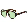 Gafas de sol de marco grande estilo europeo y americano 2026 para mujer, de moda con protección UV, gafas de bloqueo de luz azul transfronterizas, gafas de sol sin graduación