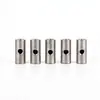Tuerca lateral de acero bajo en carbono 1006A, tuerca cilíndrica, manguito de conexión para varilla roscada, tuerca redonda, conector de rosca interna