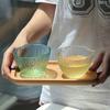 Taza de té glaseada japonesa, taza maestra de té helado, juego de té de taza individual, taza de degustación individual, taza japonesa de vidrio