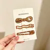 Horquillas Lote de Un Yuan Artículos de Puesto Callejero Accesorios para el Cabello Juego Completo Empaque Dibujos Animados Accesorios de Doble Cara Pinzas Pequeñas Accesorios para el Cabello de Niños Venta al por Mayor