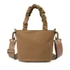 Nuevo producto de verano: bolso cubo cruzado simple de color sólido, cultural y creativo, moderno, para exposiciones y eventos
