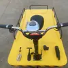 Camión eléctrico de plataforma de cuatro ruedas, burro de conducción inversa, carrito de logística de fábrica, carrito de transferencia de almacenamiento de 1 tonelada