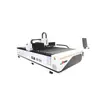 Máquina de corte láser automática servo CNC plataforma única fibra metal máquina de corte láser