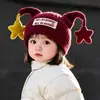 Gorro Protector de Oídos para Bebé, Gorro de Invierno para Hombres y Mujeres, Gorro Tejido Lindo y Súper Lindo, Gorro Grueso Cálido de Punto, Gorro de Lana