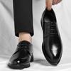 Sapatos de Couro Masculinos, Roupa Formal de Negócios, Casual para Quatro Estações, Respirável, Para o Dia a Dia, Solado Macio, Estilo Britânico, Sapatos de Casamento para o Noivo, Drop Shipping
