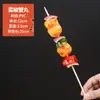 Modelo Barbacoa Alitas de Pollo Olla Caliente Brochetas de Barbacoa Comida Falsa Decoración Sensorial Decoración de Comida Atrezo Brochetas a la Parrilla