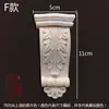 Soporte de Viga de Cabeza de Columna Madera Maciza Tallado Gabinete Chimenea Computadora Finamente Tallado Múltiples Especificaciones Flor de Madera Muebles Flor Decorativa