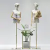 Maniquí de Cuerpo Completo Femenino para Tienda de Accesorios y Ropa, Soporte de Maniquí Femenino, Muñeco, Maniquí de Medio Cuerpo, Soporte de Exhibición de Cuerpo Humano para Escaparate