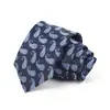 Gravata Masculina para Negócios, Banquete, Uso Casual, Gravata de Luxo, Estampa Jacquard de Seda Poliéster, Logo Bordado, Atacado Personalizado