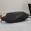 Bolsa de Cintura Popular, Bolsa de Peito para Viagem ao Ar Livre, Bolsa de Cintura Multifuncional para Negócios Masculina, Bolsa de Ombro Esportiva para Viagem à Prova d'Água