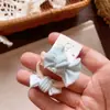 Anillo de Toalla Trenzado a Mano de Seda de Leche de Color Brillante Estilo Coreano para Niñas, Nuevo para Principios de Primavera, Lazo para el Pelo que No Daña el Cabello