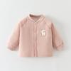 40g Top de Algodón Acolchado Delgado Ropa para Bebé Algodón Puro Clase A Cárdigan Invierno Manga Larga Abrigo de Algodón para Bebé Chaqueta Ropa para Niños Anyang