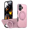 Amazon Adecuado para iPhone 17 Funda Magnética para Teléfono Engranaje Giratorio Amortiguación Soporte Anticaídas Apple 16 Funda Protectora