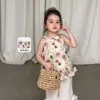 Ropa Infantil Xueli Conjunto para Niñas Nuevo Estilo Chino Verano Delgado 2026 Ropa Infantil Tradicional China Clase A Chaleco y Pantalones para Bebé