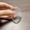 Esponja de gelatina transparente que no absorbe el polvo, Esponja de maquillaje elástica que no se pega al polvo, Herramienta de belleza de silicona ultrasuave, Esponja para el pulgar