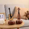 Caja de Música Instrumento Musical Clásico Chino, Decoración Artística de Escritorio, Impulsada por Mecanismo de Relojería, Giratoria, Adorno de Caja de Música Simulado
