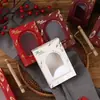 Compromiso Chino Creativo Portátil Fabricante Mayorista Caja de Regalo de Souvenir Estilo Similar a Xiaohongshu Regalo de Devolución Caja de Dulces para Boda