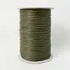 Linha de Cera Sul-Coreana 1mm Cordão de Cera Redondo Cordão de Cera para Joias Cordão de Cera para Colar Pulseira de Corda de Couro PU Pingente de Linha de Cera Wen Play Corda Trançada
