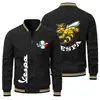 Primavera 2025 Comercio Exterior Transfronterizo Ropa de Hombre Logo de Motocicleta Ligera Casual Chaqueta de Hombre Abrigo de Béisbol Top para Hombre