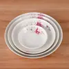 Plato de Fruta de 10 Pulgadas, Set de Platos para Uso Doméstico, Plato Hondo, Vajilla Creativa, Plato para Pescado al Vapor, Plato de Arroz de Cerámica, Plato para Sopa