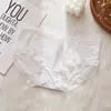 Nueva Ropa Interior de Mascarilla Fina de Seda de Hielo de Verano para Mujer, Entrepierna de Algodón, Ropa Interior Sexy de Chica Pura Deseo, Cómoda y Transpirable