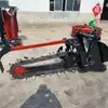 Máquina de Escavação de Valas com Corrente, Máquina de Escavação de Valas com Corrente Simples/Dupla, Máquina de Escavação Autopropelida Manual a Diesel para Valas de Dutos/Cabos em Pomares