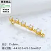 Déjame Brillar con el Mismo Estilo que los Pendientes Largos de Perlas Zhuzhi Pendientes de Borla Pendientes Vacíos Accesorios para Hacer tu Cara Más Delgada Cada Día