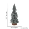 Árbol de Navidad Pequeño Decoraciones de Mesa de Navidad Árbol de Agujas de Pino Árbol de Pino de Múltiples Tamaños Adornos de Árbol de Navidad Árbol de Navidad Mini