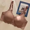 Sujetador Seamless para Mujer de Tallas Grandes para Busto Grande, Espalda Cómoda y Bonita, Anti-Caída, Sujetador sin Varillas 3388