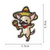 Parches Bordados de Cachorros Multivariedad Originales, Parches Termoadhesivos Sin Coser, 9 Diseños Lindos con Temática de Mascotas para Ropa y Mochilas